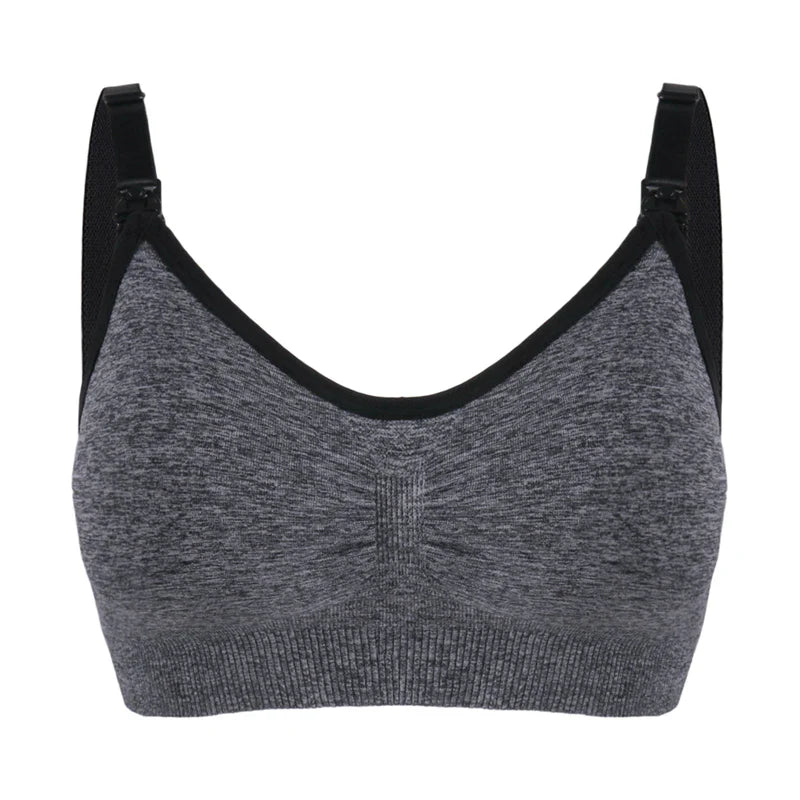 plus Size Seamless Nursing Bra for Women Breathable Maternity Push up Front Closure Underwear Adjustable Straps Wire-Free