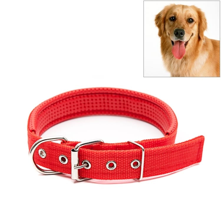 Foam Cotton Polyester Pet Collars Pet Neck Strap Dog Neckband Cats Dogs Collars, 3.5cm x 57cm, 3.5cm x 57cm Black, 3.5cm x 57cm Red
