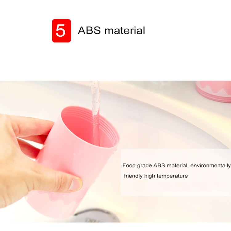 Creative 7 in 1 Portable Gargle Cup Shampoo Sub-Bottle Towel Toothbrush Comb Make-up Mirror Travel Wash Kits, Affordable Sets, 7 in 1