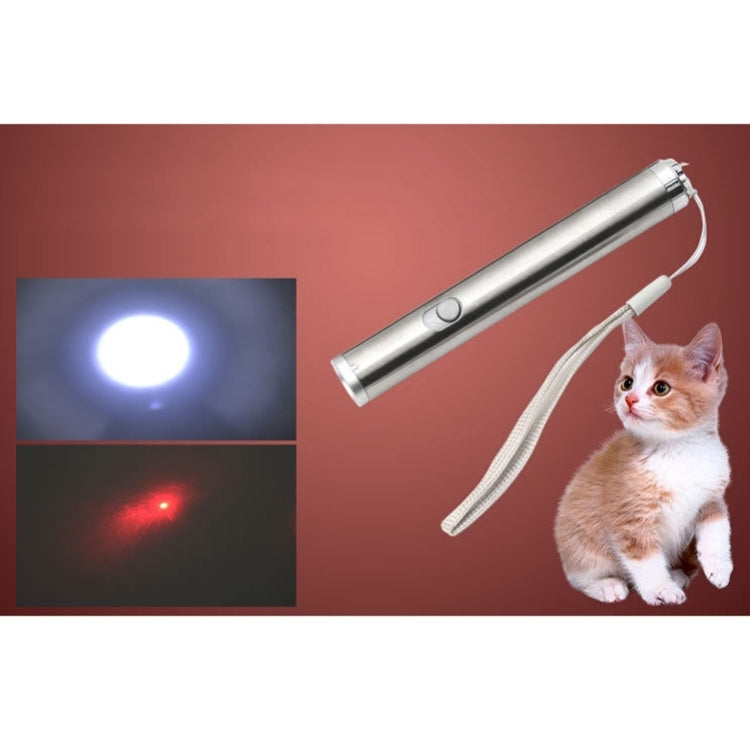 Laser Tease Cat Rods LED Light Laser Funny Interactive Cat Pen Toys, Laser Tease Cat Rods