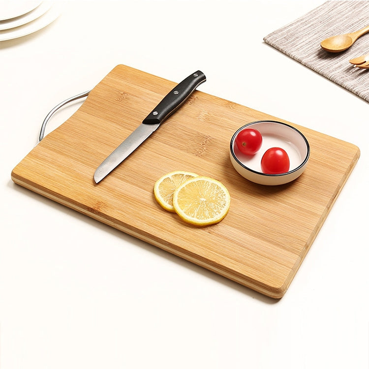 Kitchen Rectangular Bamboo Chopping Block Thickening Cutting Board, Size: 32cm x 22cm, Size: 32cm x 22cm