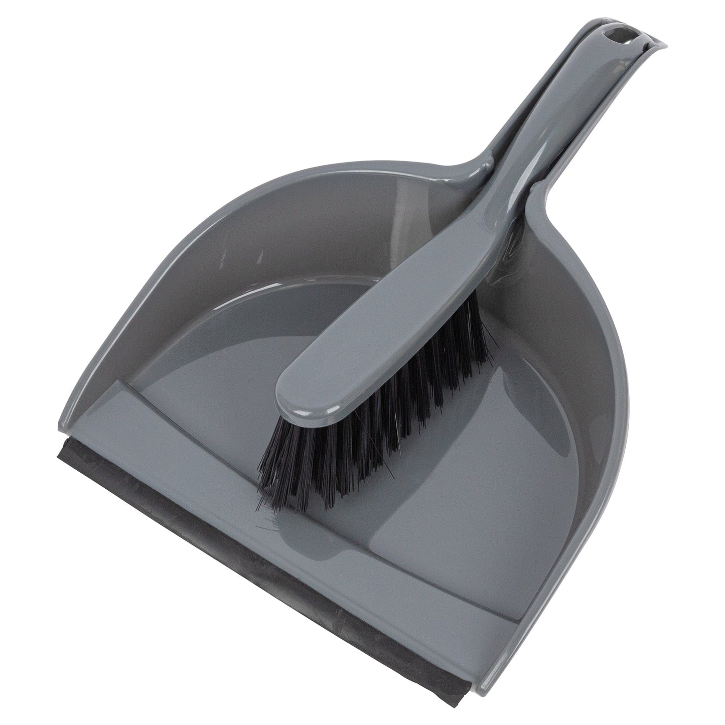 Grey Dustpan & Brush Set