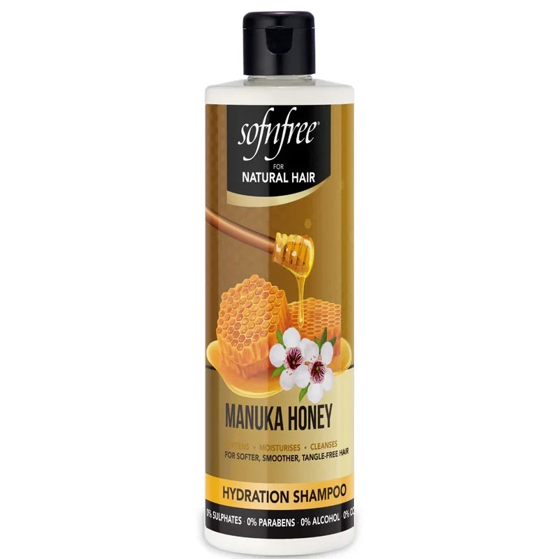 Sofn'free Manuka Honey Hydration Shampoo for Intense Moisture & Softness