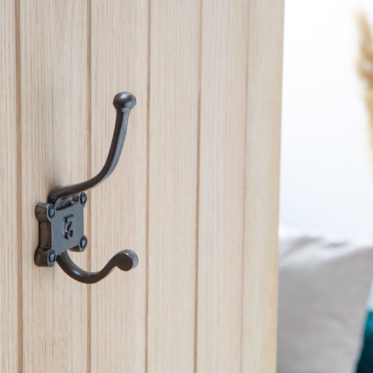 50mm x 115mm Grey Number 3 Hat & Coat Hook