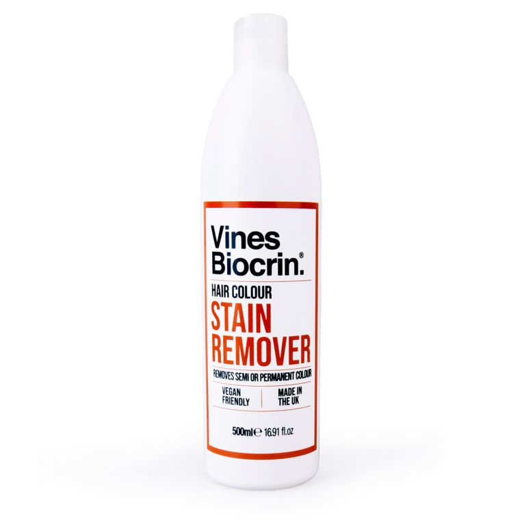 Vines Biocrin Hair Colour Stain Remover: Effective Professional Dye Removal for Hairdressers & Home Users 500ml/16.91 oz