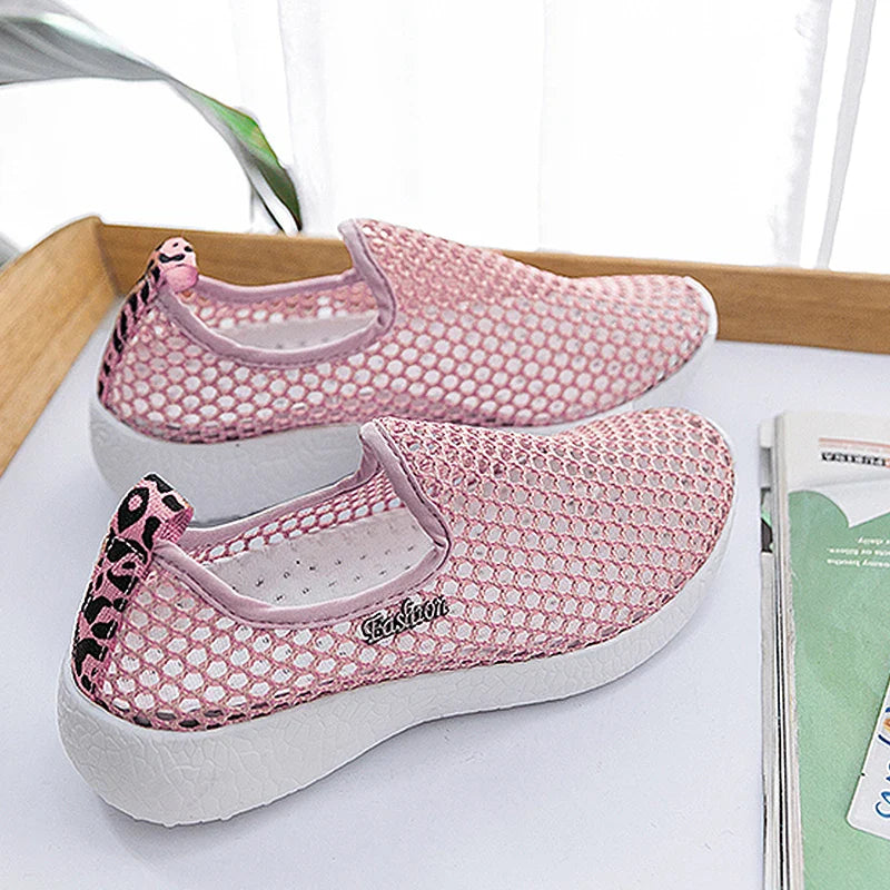 Hot Season Female Sandals 2022 Mesh Breathable Women Shoes Fashion Sports Shoes Soft Comfortable Women Shoes Zapatos De Mujer