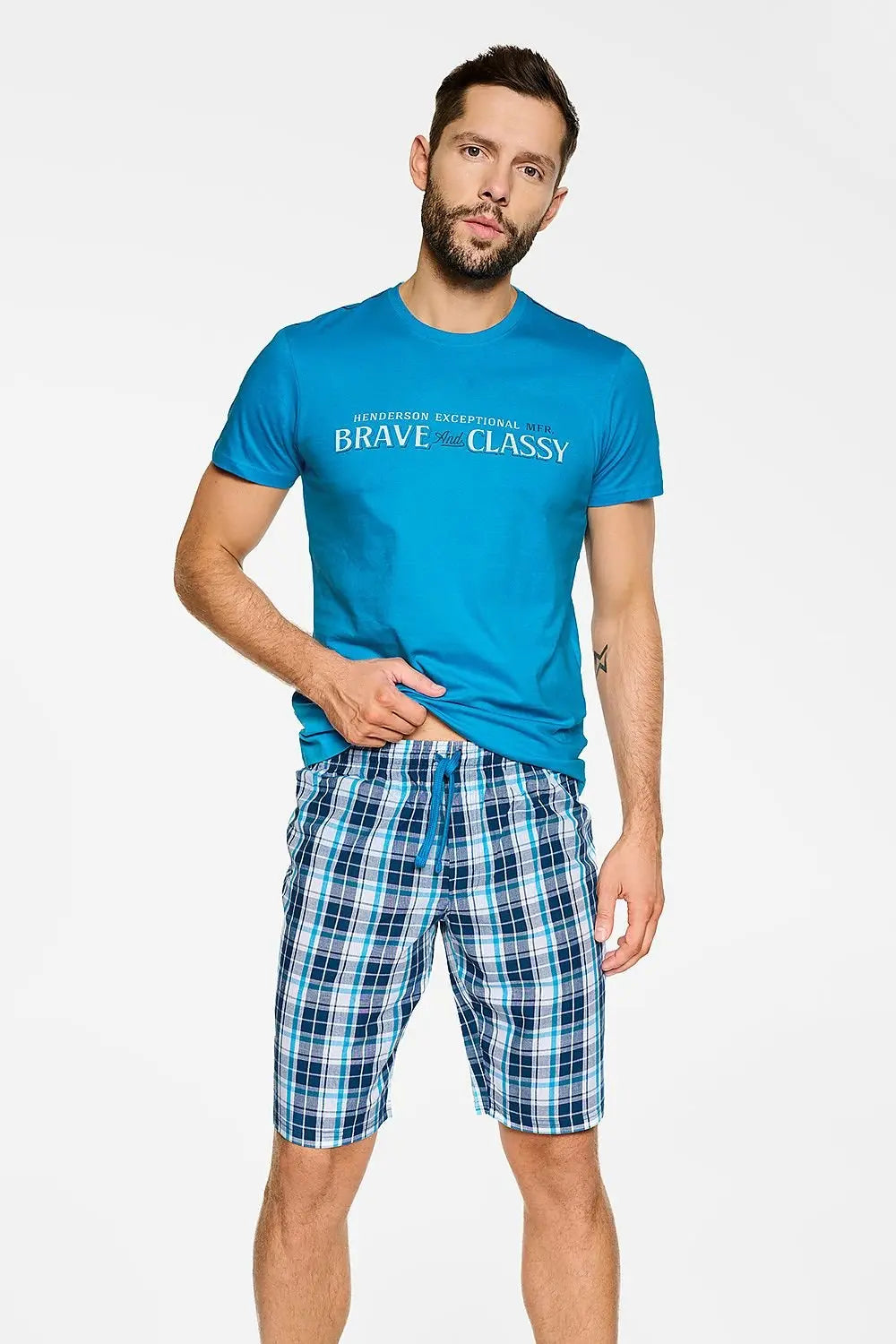 Henderson t-shirt and shorts men's pajamas
