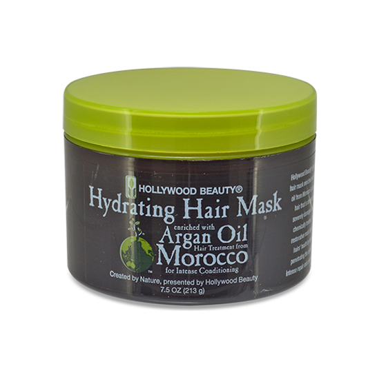 Hollywood Beauty Moroccan Argan Oil Hydrating Hair Mask for Dry & Damaged Hair 213g/7.51 oz