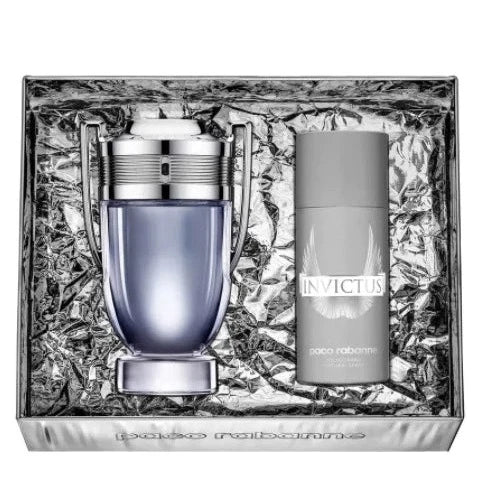 Paco Rabanne Invictus Gift Set 200ml EDT + 150ml Deodorant Spray