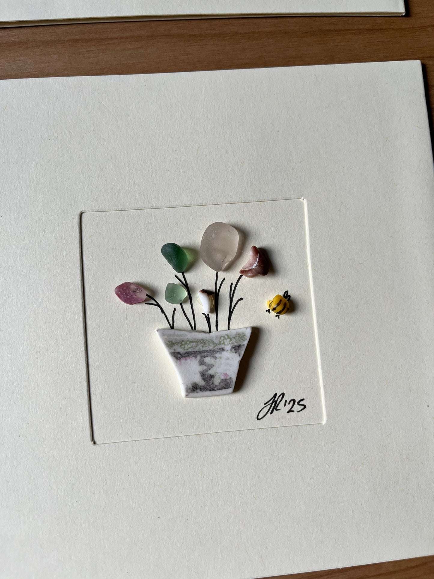Flower Pot- Blank Card