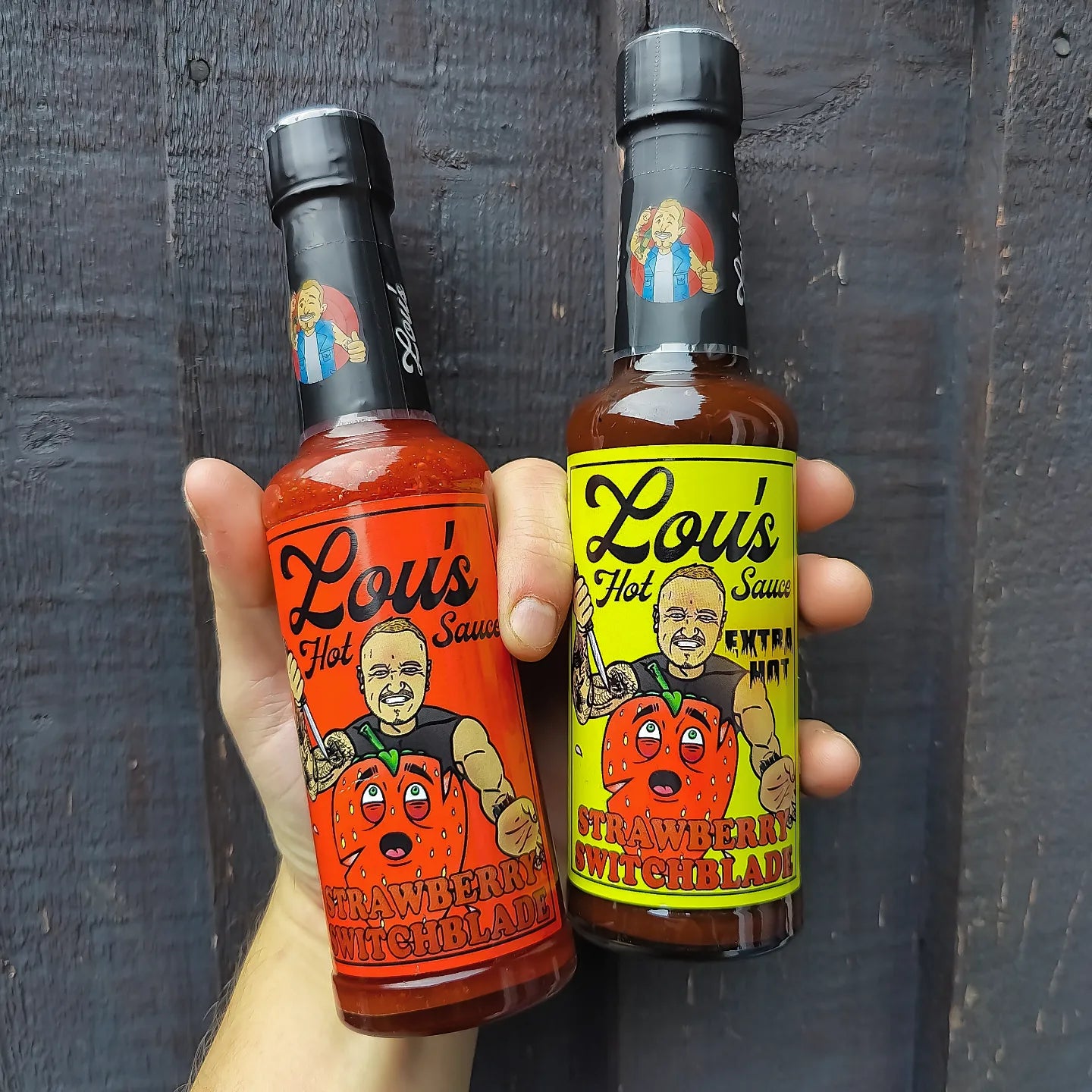 Strawberry Switchblade - Strawberry Carolina Reaper Hot Sauce