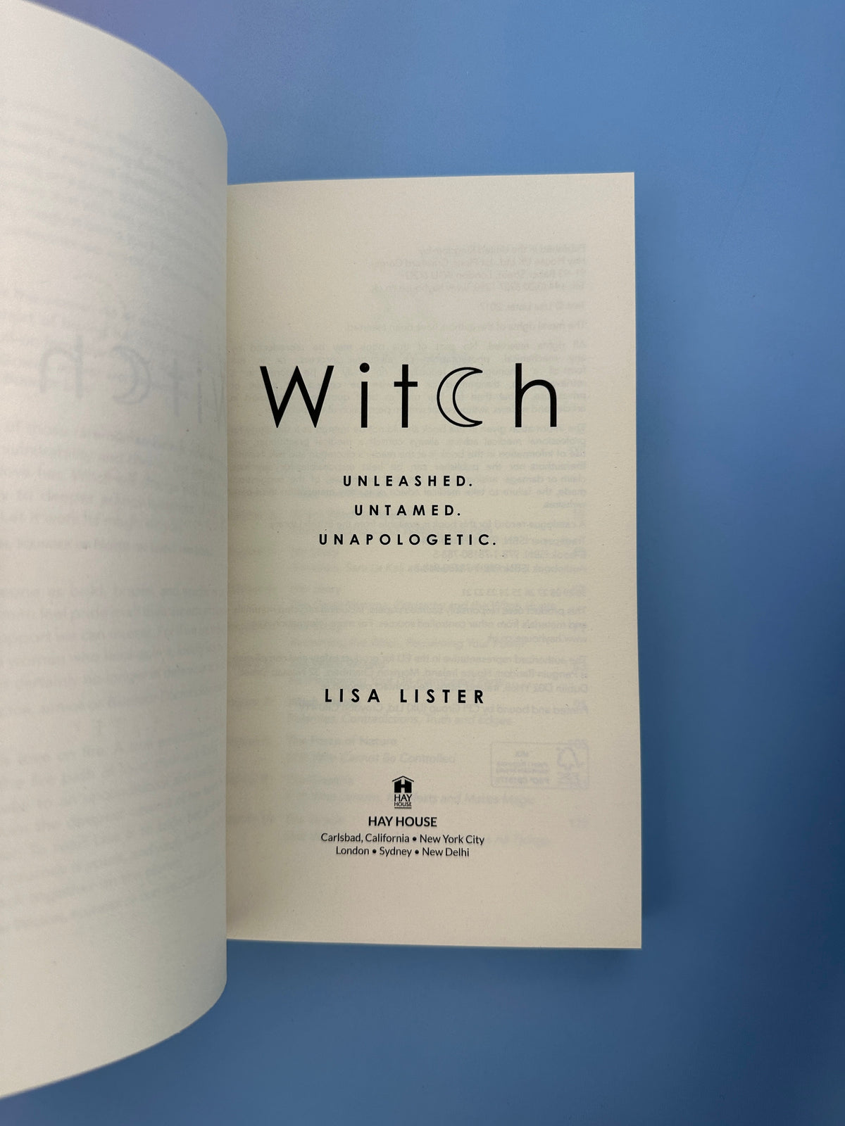 Witch: Unleashed, Untamed, Unapologetic, Lisa Lister