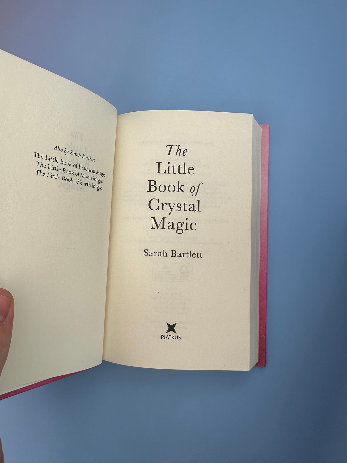 The Little Book of Crystal Magic, Sarah Bartlett