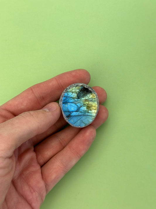 Labradorite - Rough dragon egg