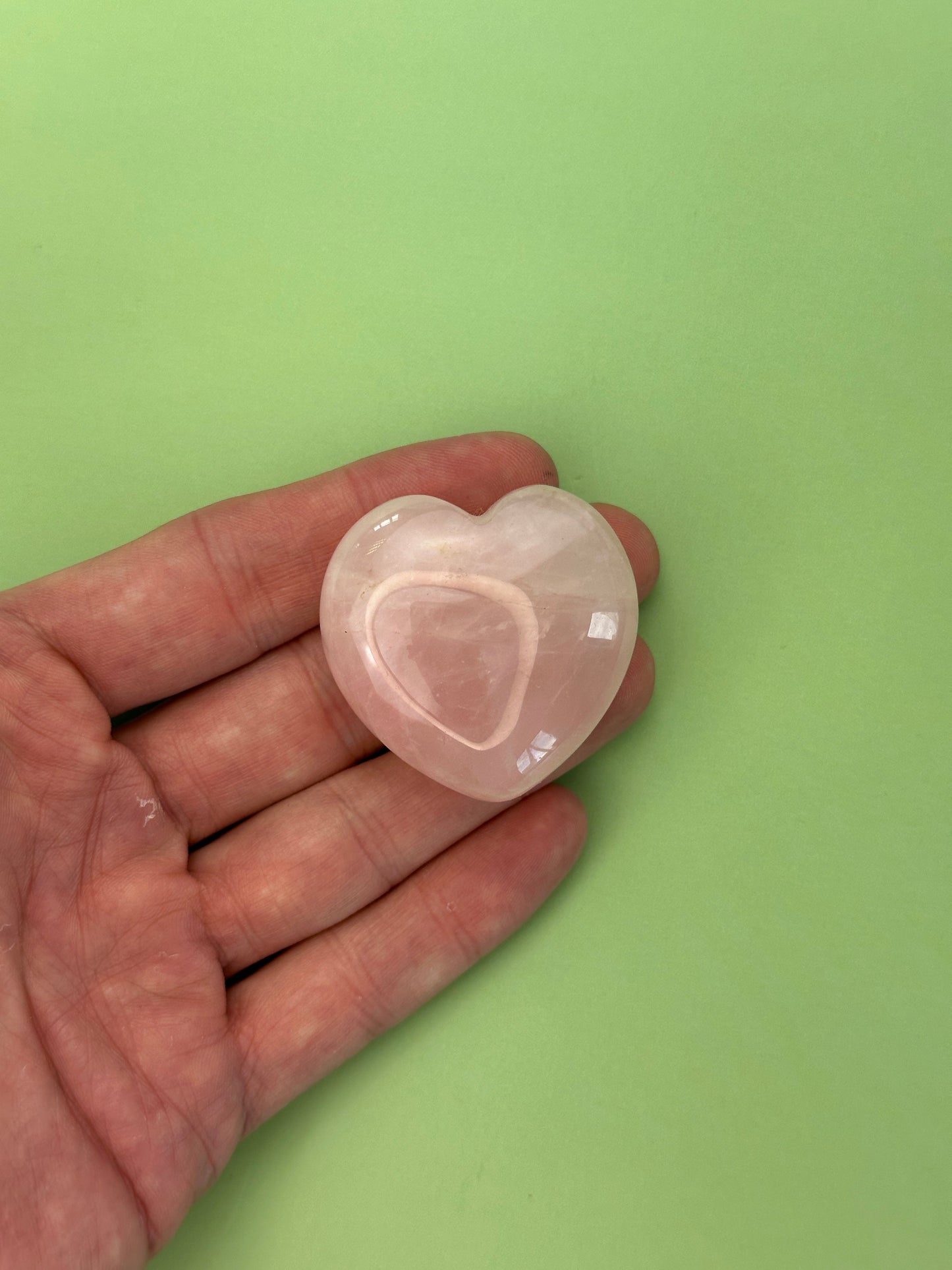 Rose quartz - Heart
