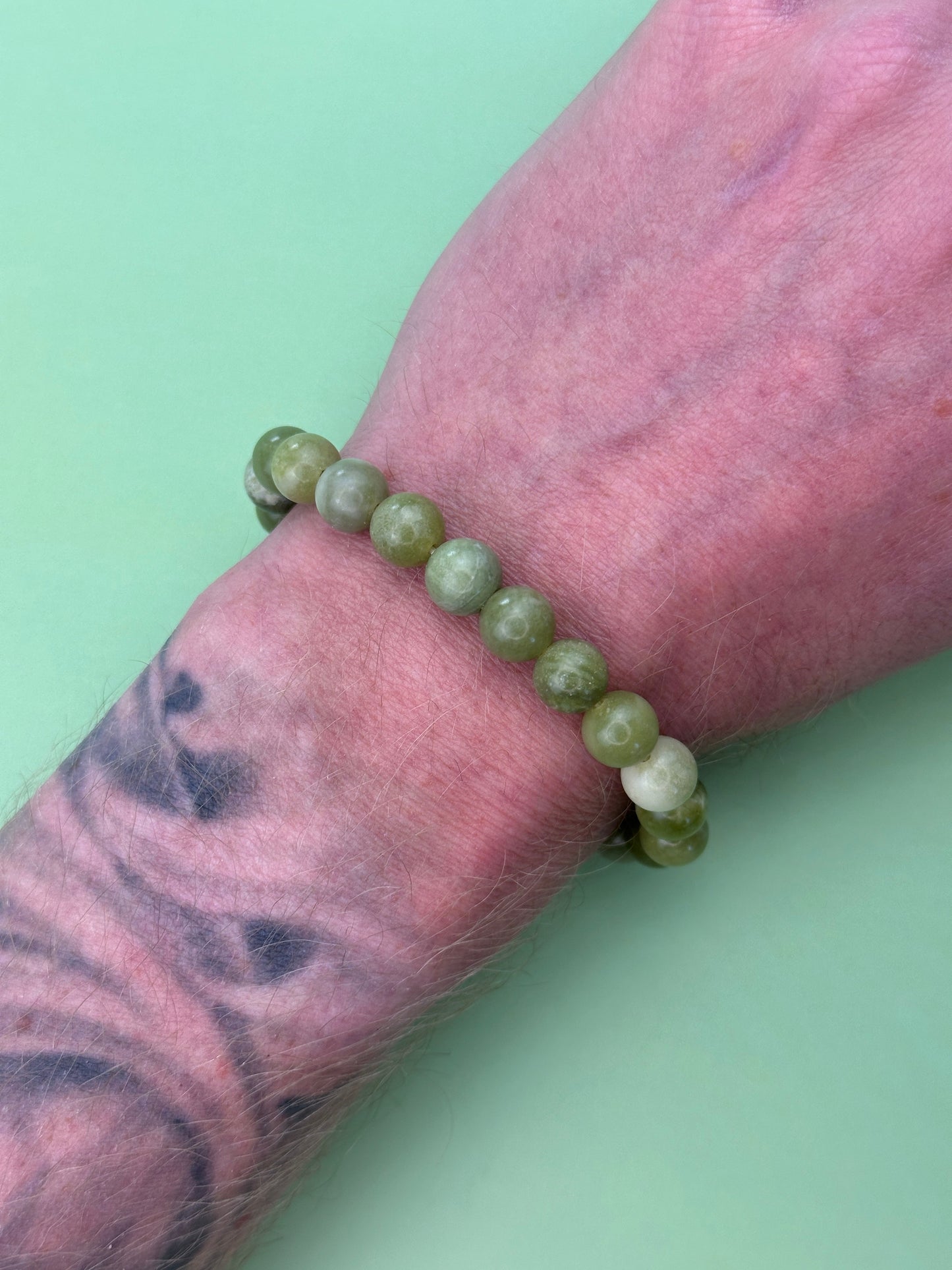 Jade - Attract luck - Power bead bracelet