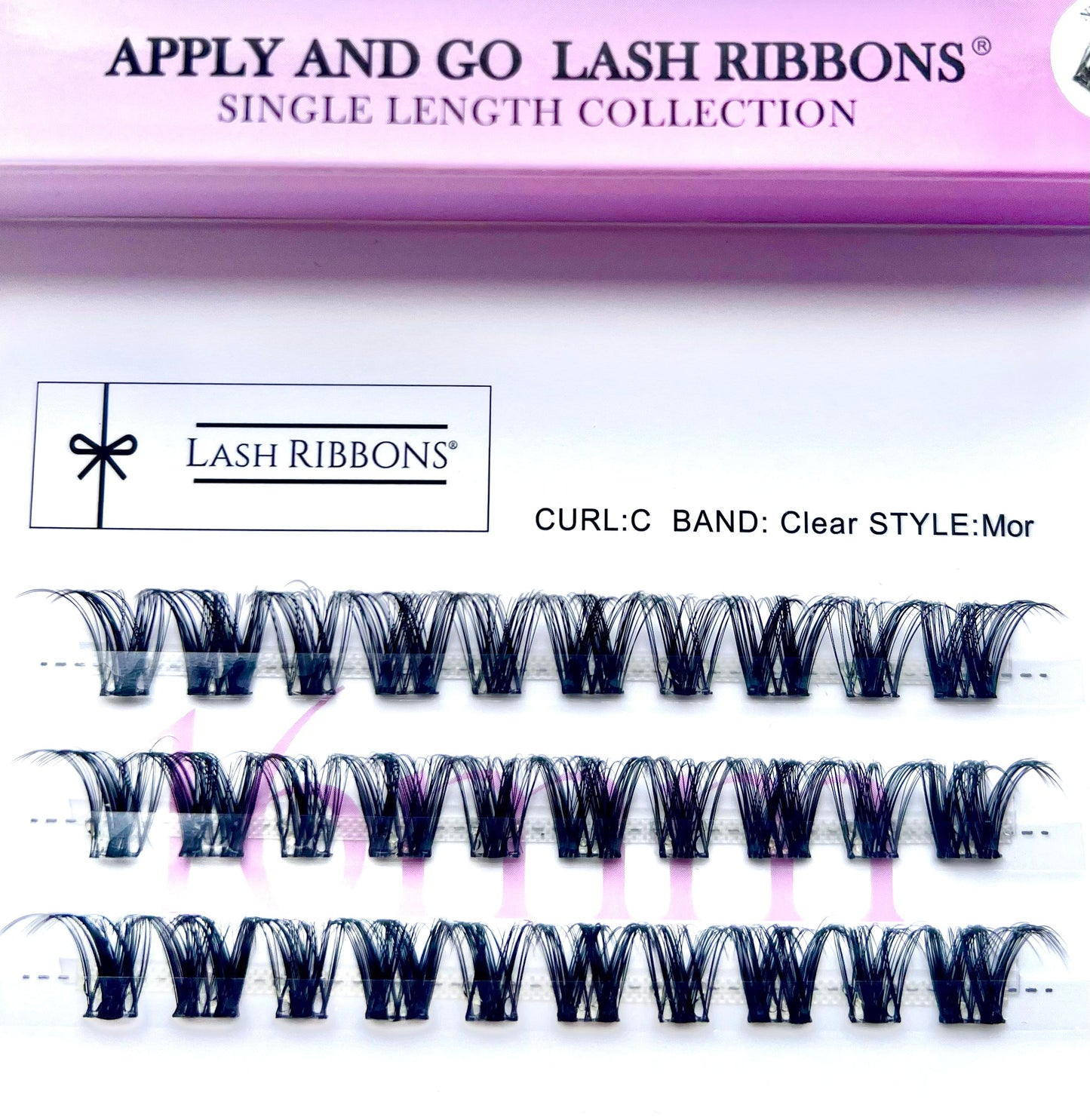 Pre-Glued Lashes - K Glue No Faff Lash - Mor