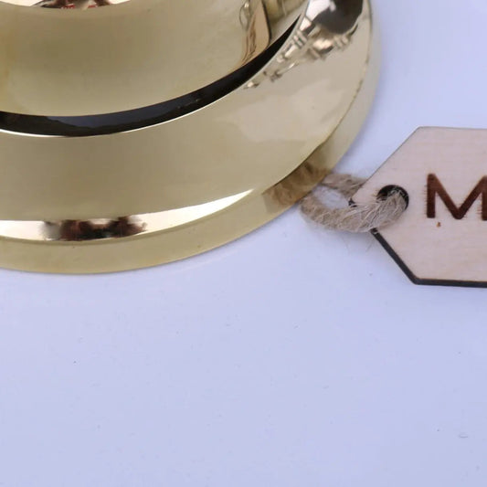 Ellora Gold Brass Reception Service Bell