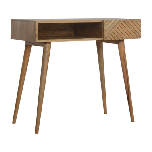 Lille Writing Desk | Oak Solid Mango Wood