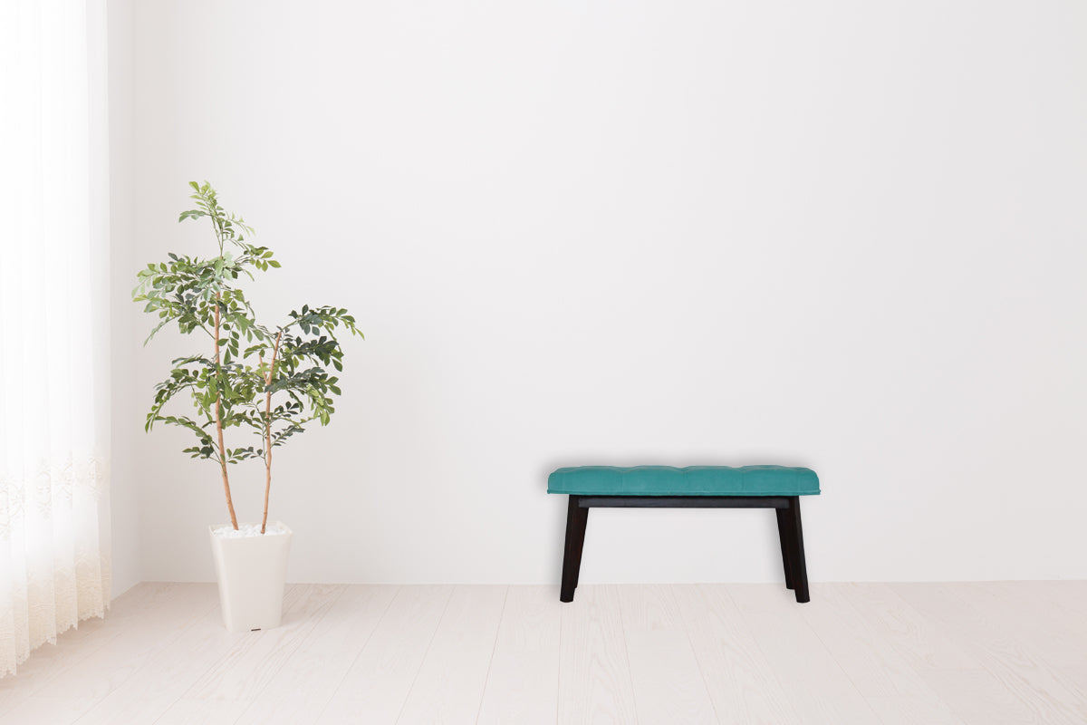 Nordic Style Turquoise Bench