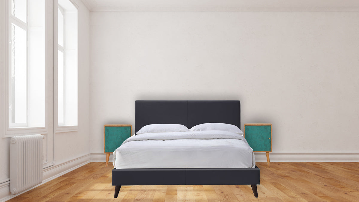 Acadia Teal Bedside