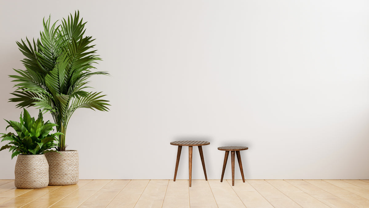 Monochrome End Table