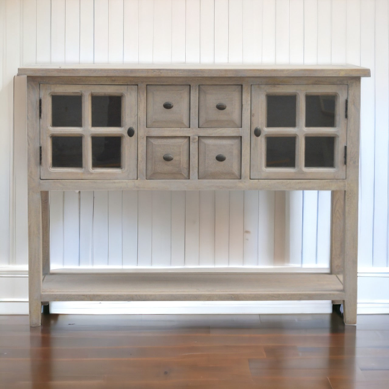 Stone Wash Glazed Console