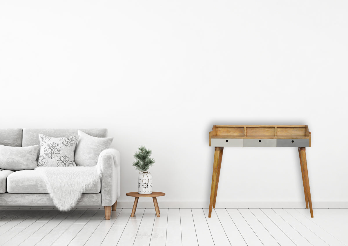 Grey Gallery Writing Desk