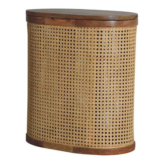 Larissa Round Lid-Up Storage Stool