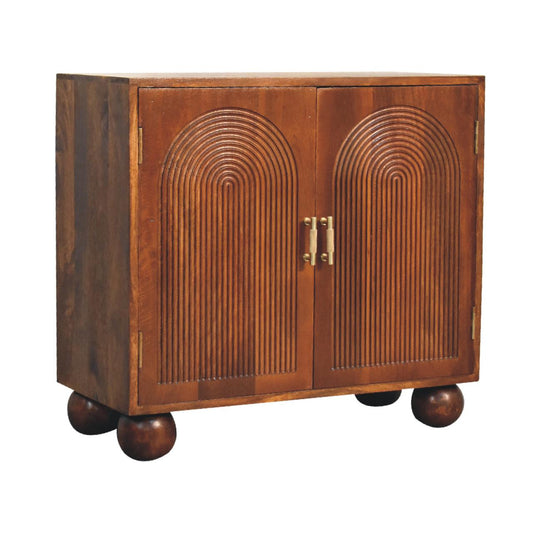 Tula Console Table | Chestnut Solid Mango Wood