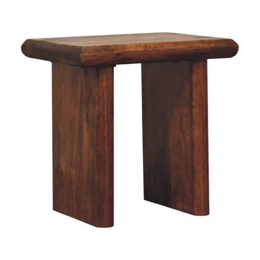 Rio Side Table Accent Piece | Chestnut Mango Wood
