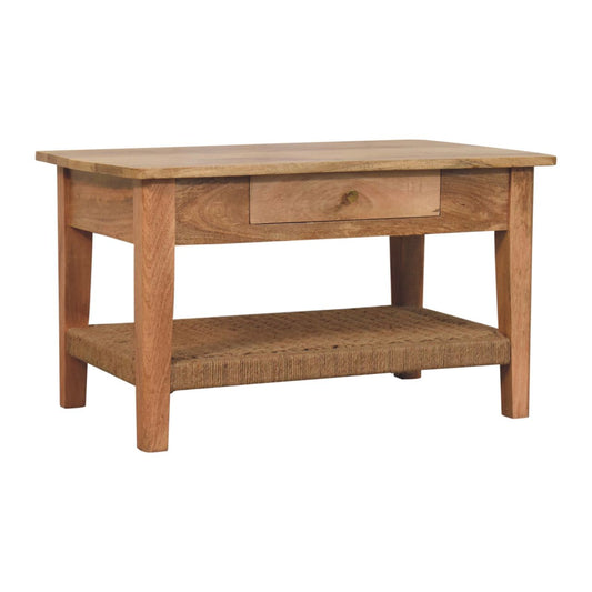 Rope 2 Drawers Coffee Table