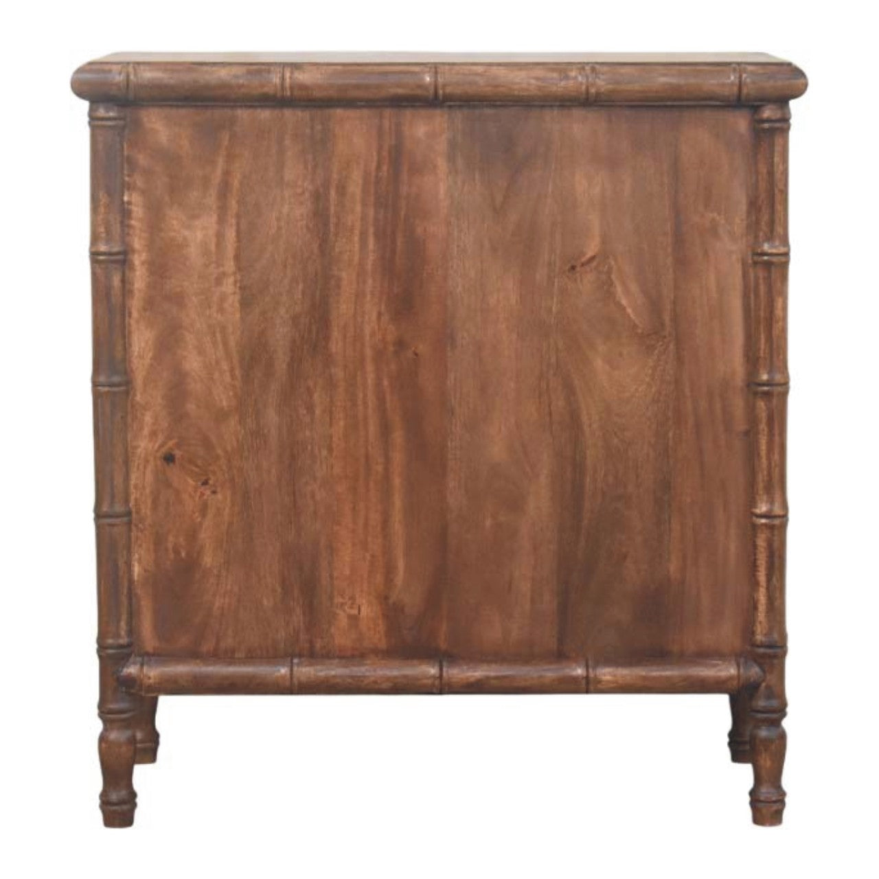 Bamboo Carved 3-Drawer Chest of Drawers