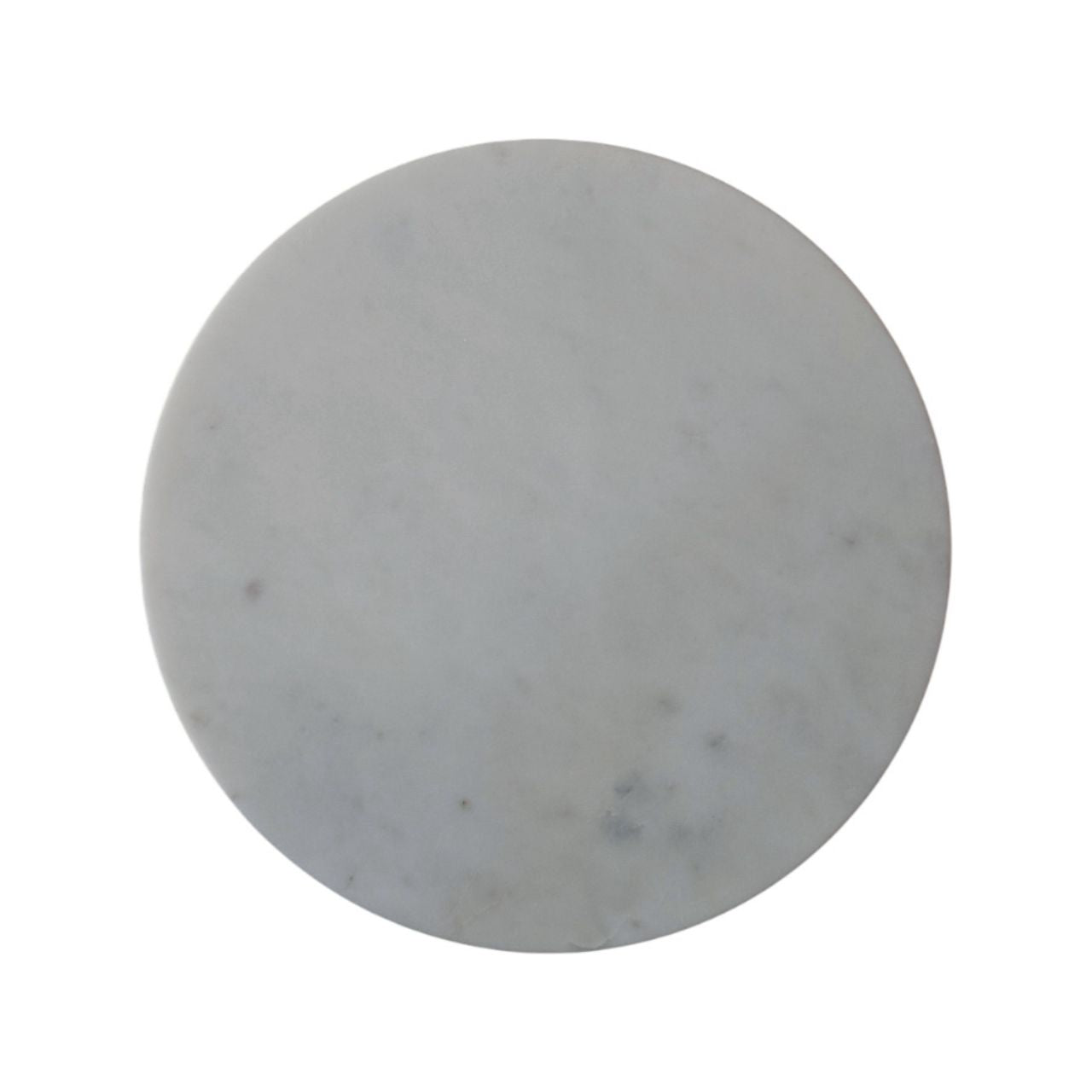 Fluted Marble Side Table Accent Piece