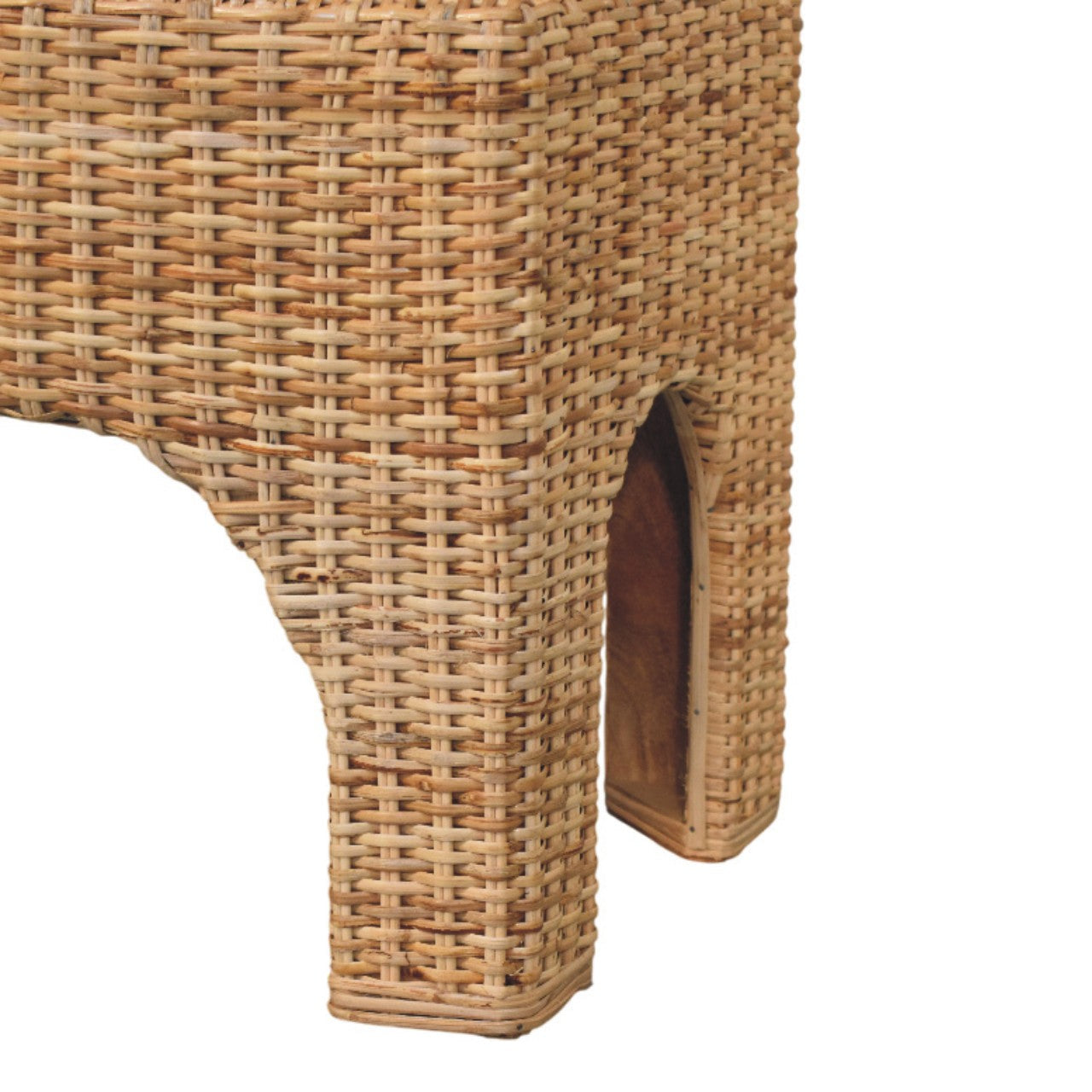 Rattan Harmony Storage Bench