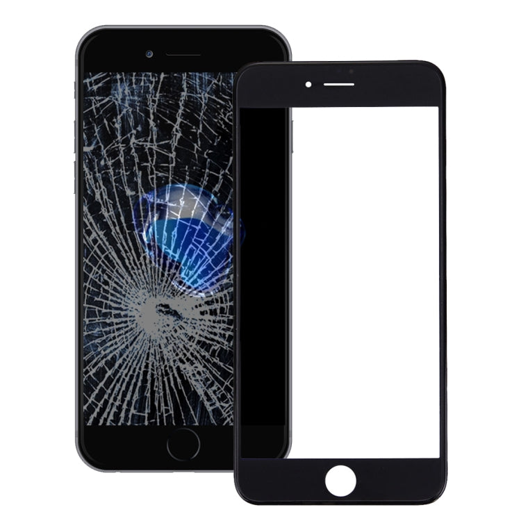 Front Screen Outer Glass Lens with Front LCD Screen Bezel Frame & OCA Optically Clear Adhesive for iPhone 7 Plus, For iPhone 7 Plus (Frame+OCA)