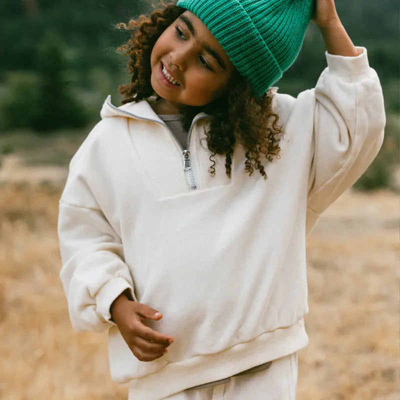 Nordic Style Kids’ Cotton Sweater – Cozy Pullover