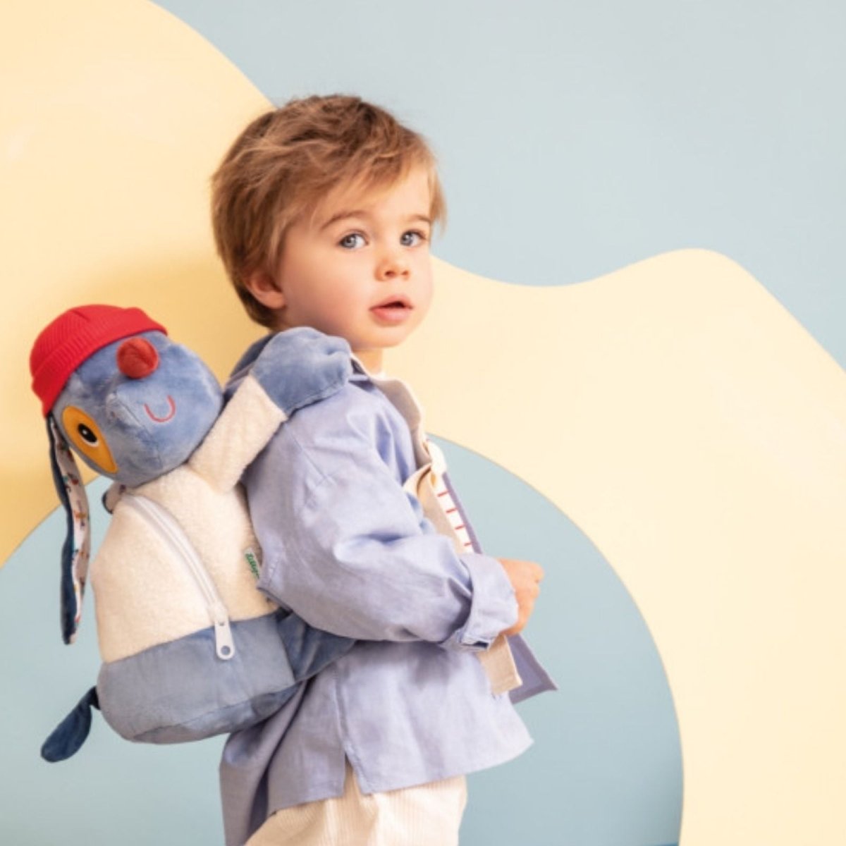 Lilliputiens Plush Backpack - Dog Jules