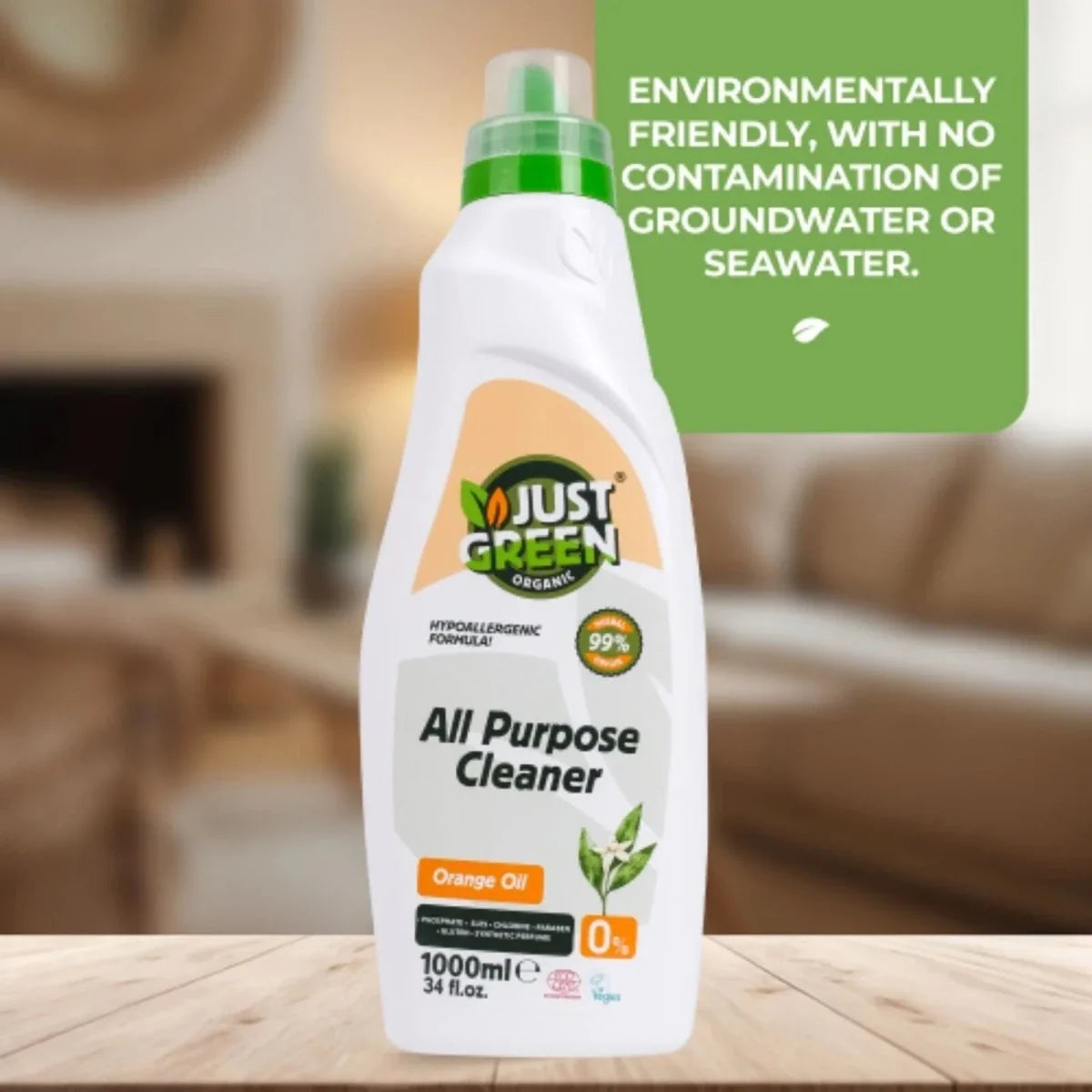 Just Green Organic All Purpose Cleaner 1000ml
