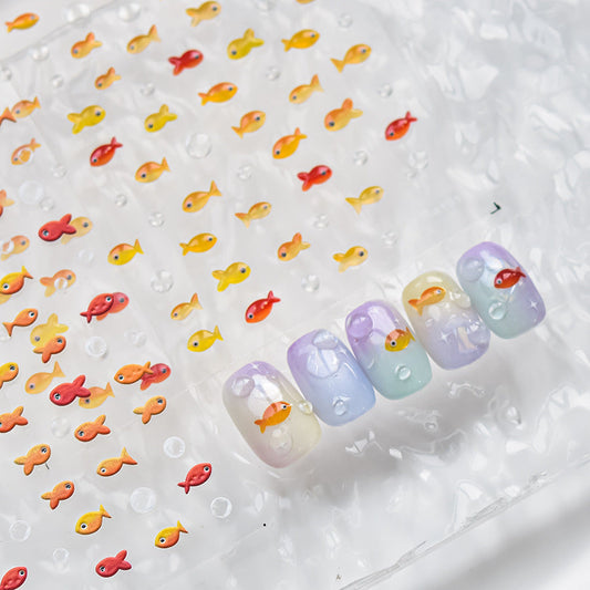 Hello Claws | Jelly Fish Nail Deco Sticker