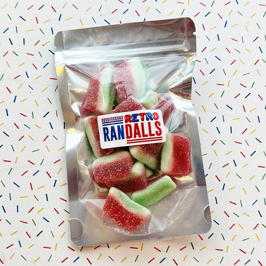 KINGSWAY FIZZY WATERMELON SLICES - 100g