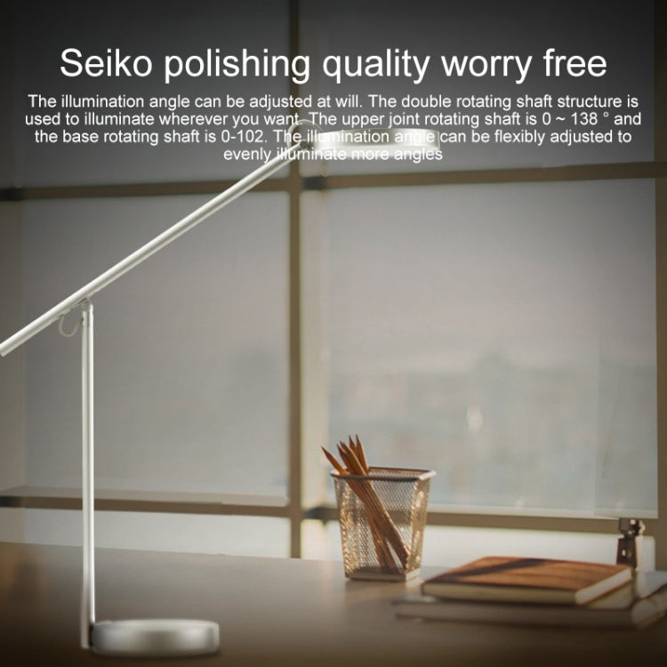 Huawei OPPLE Smart Eye Protection Desk Lamp Pro Automatic Dimming Anti-blue Light Learning Reading Light(Silver)