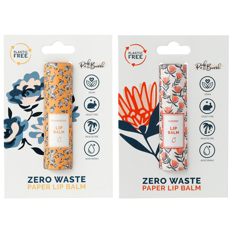 Paper Stick Lip Balm - Pick of the Bunch Peony & Protea