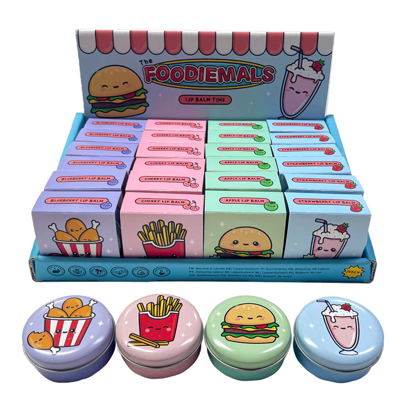 Foodiemals Lip Balm in a Tin
