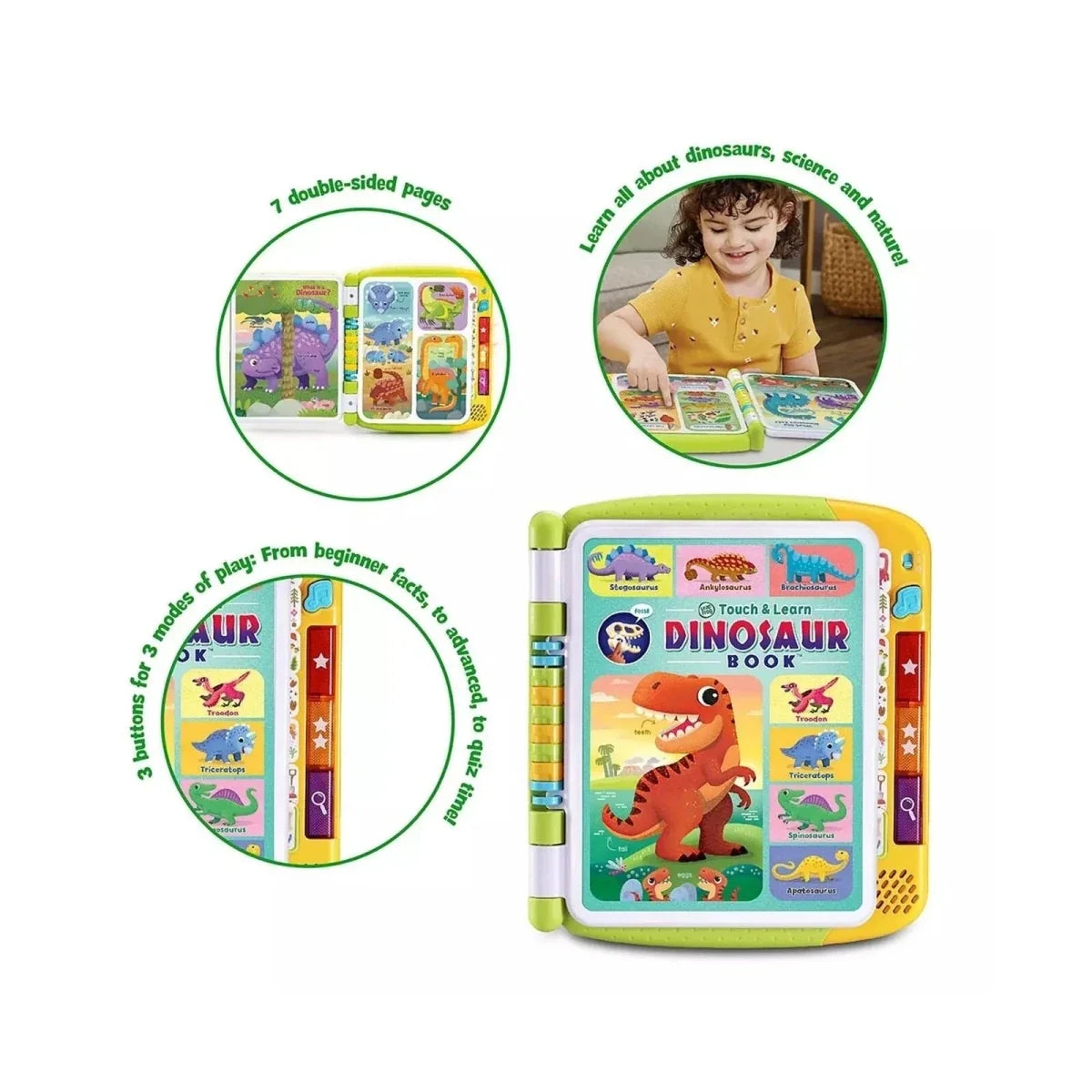 LeapFrog Touch & Learn Dinosaur Book