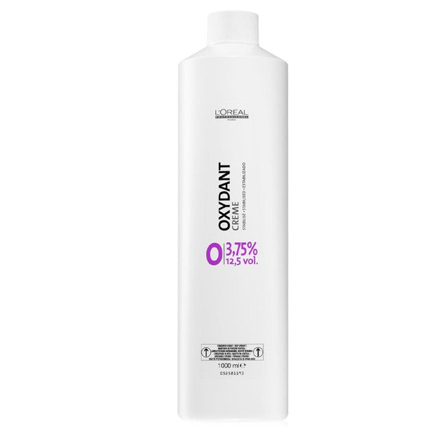 L'Oreal Professionnel Oxydant Creme 0 3.75% 12.5 Vol Professional Developer for Vibrant Hair Colour & Toning 1000ml / 33.81 oz