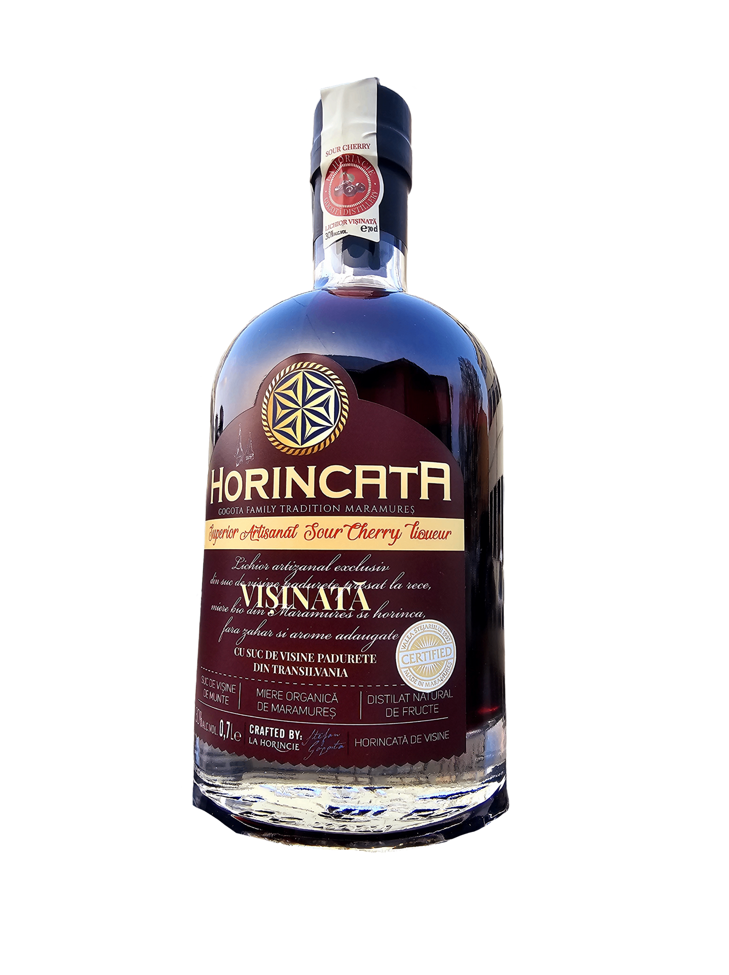 La Horincie Horincata Superior Artisanal Sour Cherry Liqueur (Visinata) 700ml