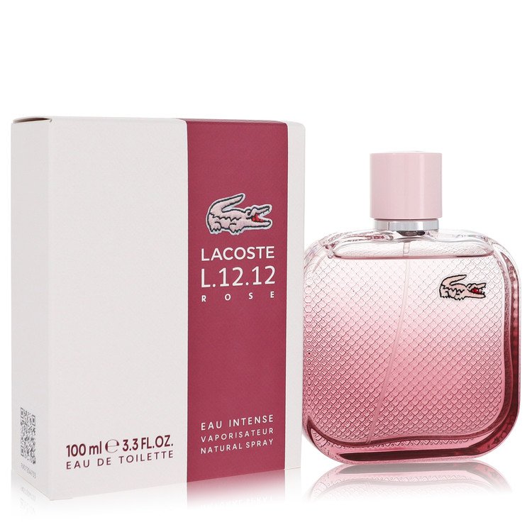 Lacoste L.12.12 Rose Eau Intense Eau de Toilette 100ml Spray Women's Fragrance