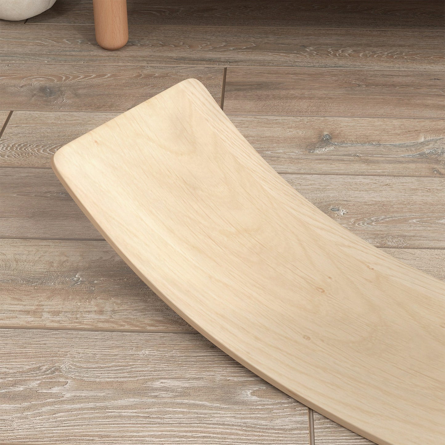 AIYAPLAY Kids Wooden Balance Board for Children, for 3-8 Years Old, Natural
