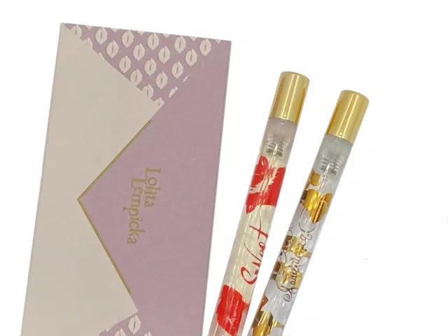Lolita Lempicka Purse Spray Gift Set Eau de Parfum 2 x 7ml (1 x 7ml Mini Sweet Lolita Lempicka EDP Spray 1 x 7ml Mini Le Premier EDP Spray) Women's Fragrance